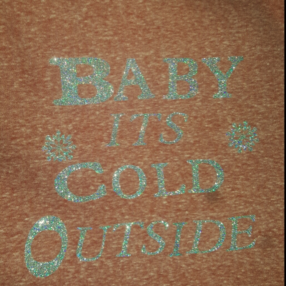 SOLD Coral pink hooded sweatshirt